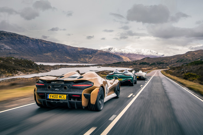 Обои картинки фото автомобили, разные вместе, ferrari, mclaren, aston-martin