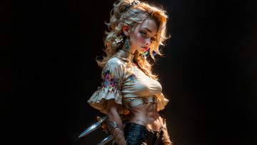 Картинка фэнтези девушки нейросети графика нейроарт ai art нейронные сети рисунки нейро искусство