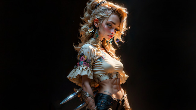 Обои картинки фото фэнтези, девушки, нейросети, графика, нейроарт, ai, art, нейронные, сети, рисунки, нейро, искусство