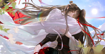 обоя аниме, mo dao zu shi, вэй, усянь, лань, ванцзы