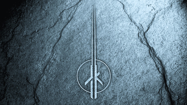 Обои картинки фото видео игры, star wars,  jedi knight - jedi academy, знак, стена, трещины