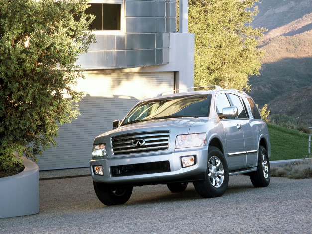 Обои картинки фото infiniti, qx56, автомобили