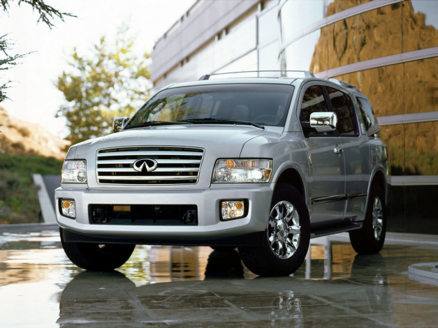Обои картинки фото infiniti, qx56, автомобили