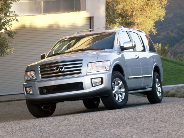 Обои картинки фото infiniti, qx56, автомобили