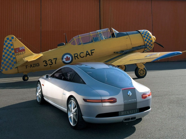 Обои картинки фото renault, fluence, автомобили