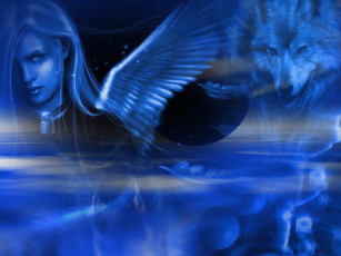 Картинка фэнтези ангелы