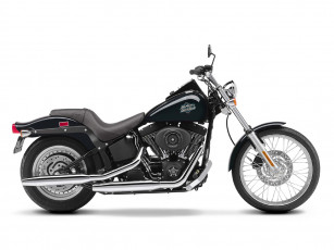 Картинка herley fxstb мотоциклы harley davidson