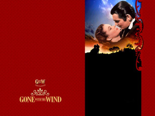 обоя кино, фильмы, gone, with, the, wind