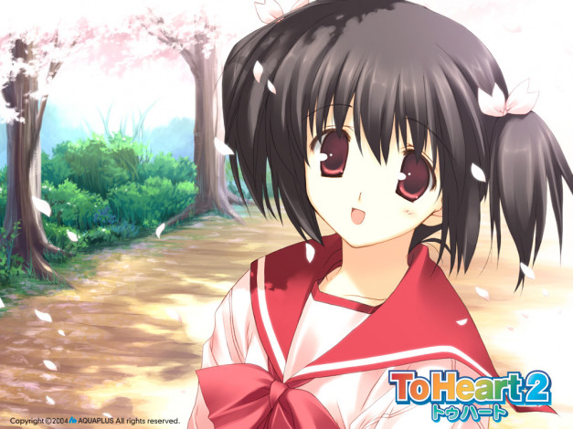 Обои картинки фото аниме, to, heart