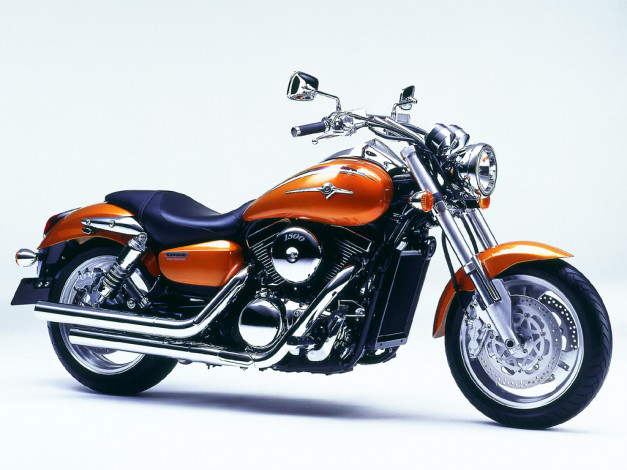 Обои картинки фото kawasaki, meanstreak, мотоциклы