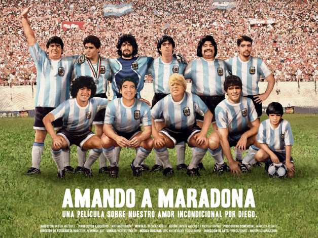 Обои картинки фото кино, фильмы, amando, maradona