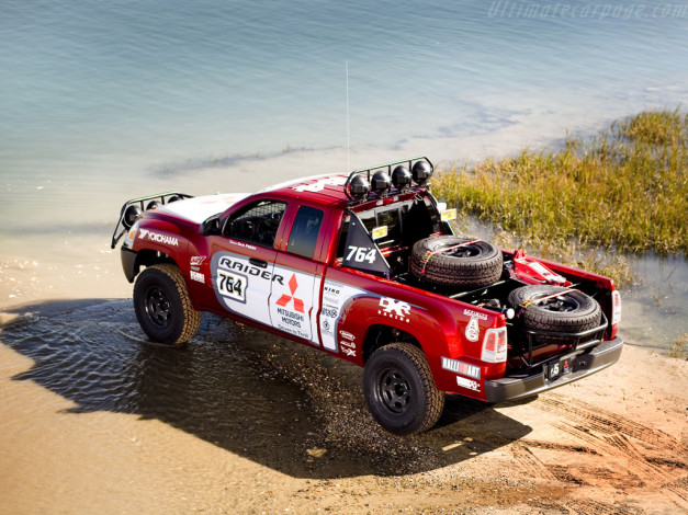 Обои картинки фото mitsubishi, baja, raider, автомобили