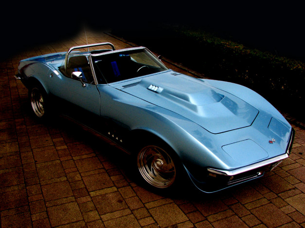 Обои картинки фото автомобили, corvette