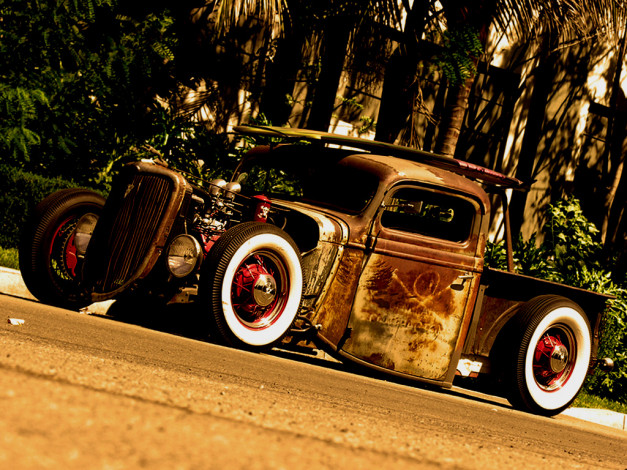 Обои картинки фото автомобили, custom, pick, up