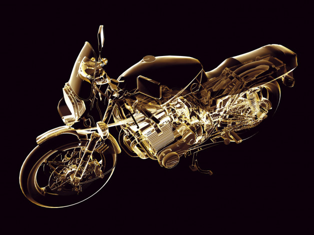 Обои картинки фото мотоциклы, 3d