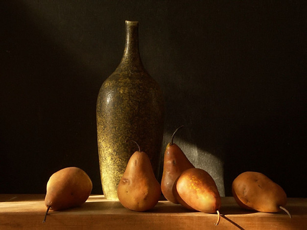 Обои картинки фото на, весеннем, солнышке, погретьсЯ, еда, груши