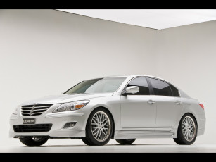 обоя 2009, hyundai, rksport, genesis, sedan, автомобили