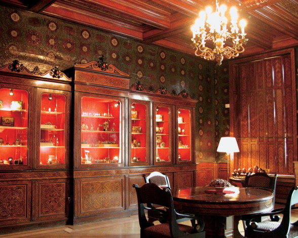 Обои картинки фото интерьер, кабинет, библиотека, офис