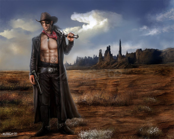 Обои картинки фото рисованные, люди