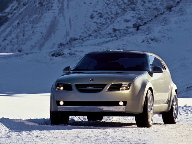 Обои картинки фото автомобили, saab