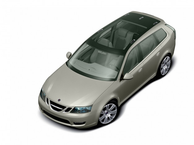 Обои картинки фото автомобили, saab