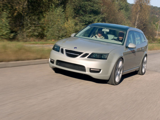 Обои картинки фото автомобили, saab