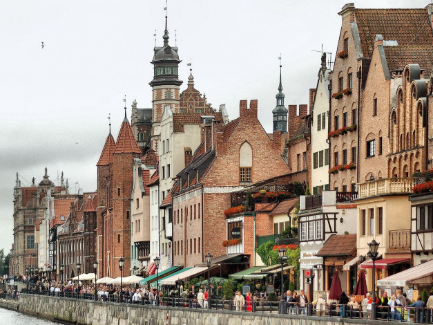 Обои картинки фото города, гданьск, польша