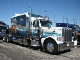 Картинка автомобили peterbilt