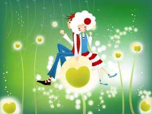 обоя векторная, графика