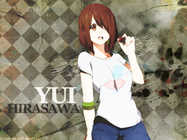 Обои картинки фото аниме, on