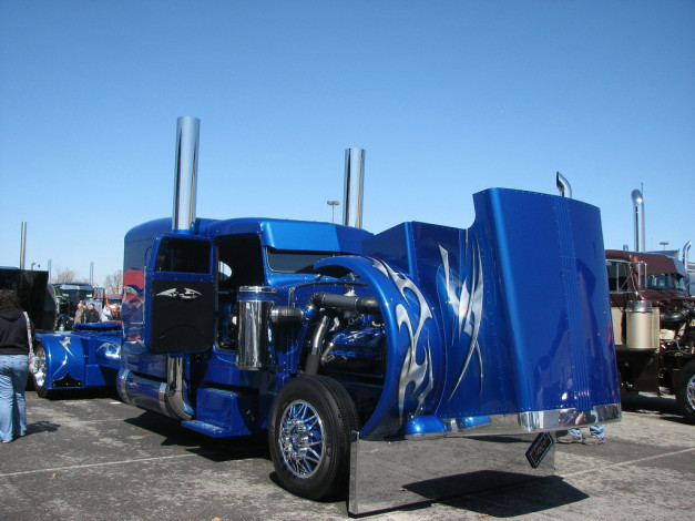 Обои картинки фото автомобили, peterbilt