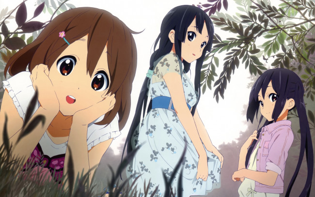 Обои картинки фото аниме, on