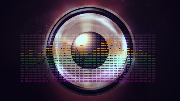 Картинка 3д графика abstract абстракции круг тёмный диск