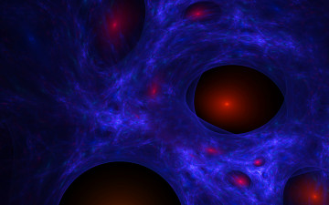 Картинка 3д графика fractal фракталы тёмный абстракция