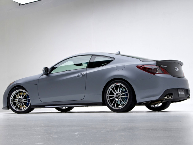 Обои картинки фото hyundai, genesis, coupe, hurricane, sc, автомобили
