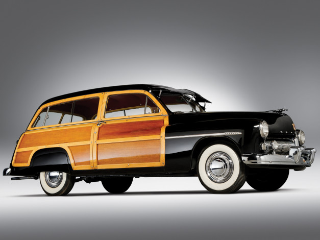 Обои картинки фото mercury, station, wagon, автомобили, классика