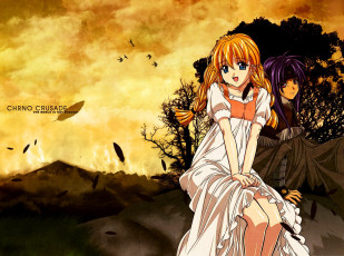 Картинка аниме chrno crusade chrono