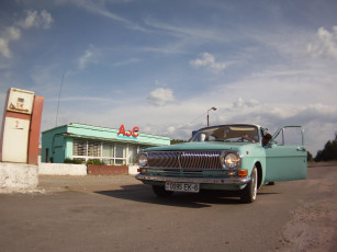 Картинка gaz mogiloff автомобили выставки уличные фото volga gaz24