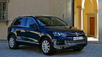 Картинка volkswagen touareg автомобили концерн ag автомобилестроение германия