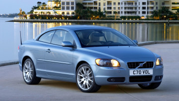 Картинка volvo c70 автомобили швеция грузовые легковые aktiebolaget