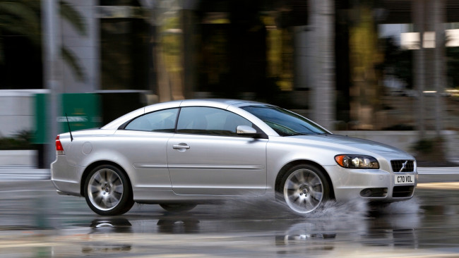 Обои картинки фото volvo, c70, автомобили, aktiebolaget, швеция, грузовые, легковые