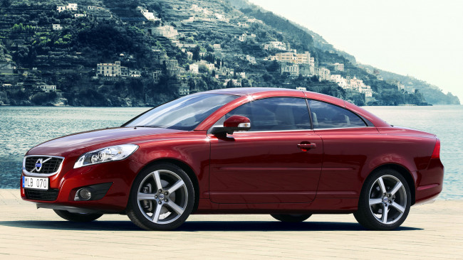 Обои картинки фото volvo, c70, автомобили, грузовые, швеция, легковые, aktiebolaget