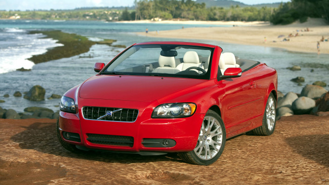 Обои картинки фото volvo, c70, автомобили, легковые, aktiebolaget, швеция, грузовые