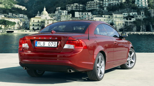 Обои картинки фото volvo, c70, автомобили, легковые, грузовые, aktiebolaget, швеция