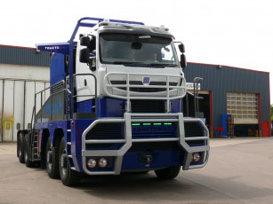 Картинка автомобили грузовики 2013г d75 tr 8x8 nicolas tractomas