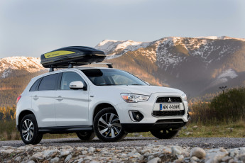 Картинка автомобили mitsubishi светлый 2014г asx fisсher