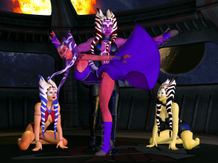 Картинка 3д+графика существа+ creatures халки фон взгляд