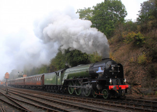 Картинка техника паровозы дорога паровоз железная рельсы