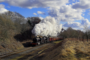 Картинка техника паровозы дорога железная паровоз рельсы