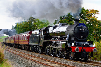 Картинка техника паровозы паровоз рельсы дорога железная